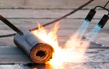 Haynes Church End asphalt flat roofing repairs